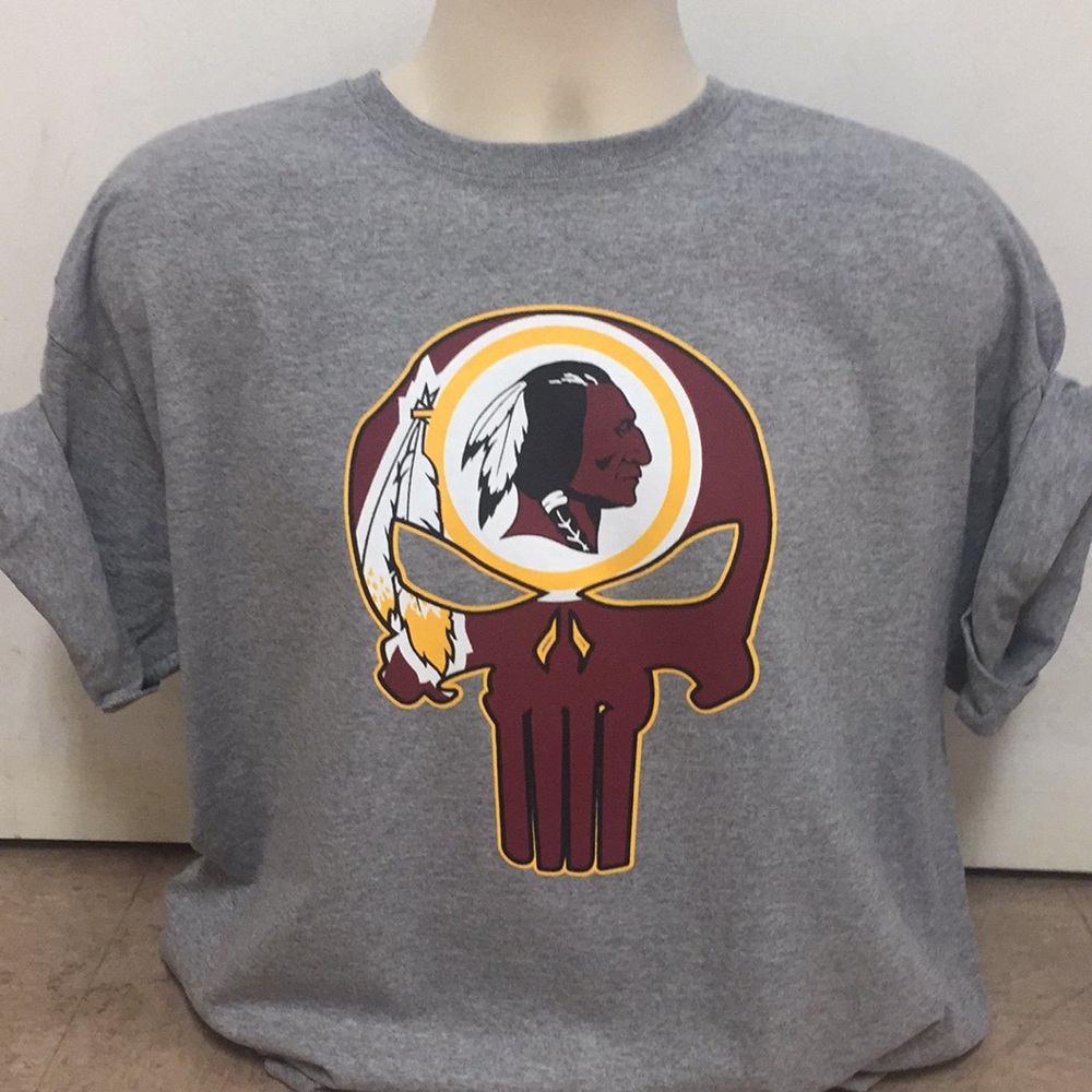 redskins pun tee